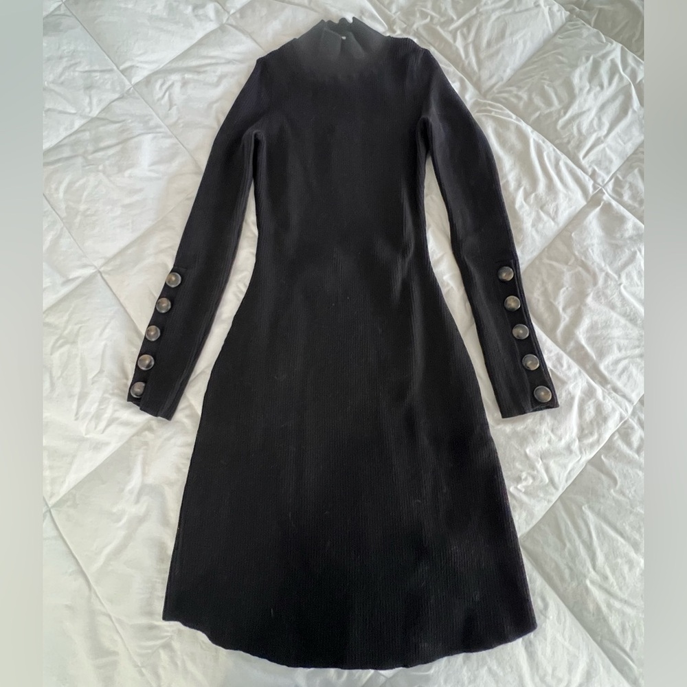 Sezane Holy Dress Black - Size S